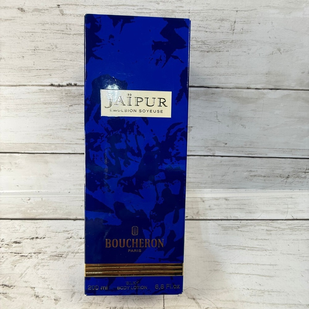Boucheron Jaipur Silky Body Lotion 6.8 oz 200ml Emulsion Soyeuse New in Box